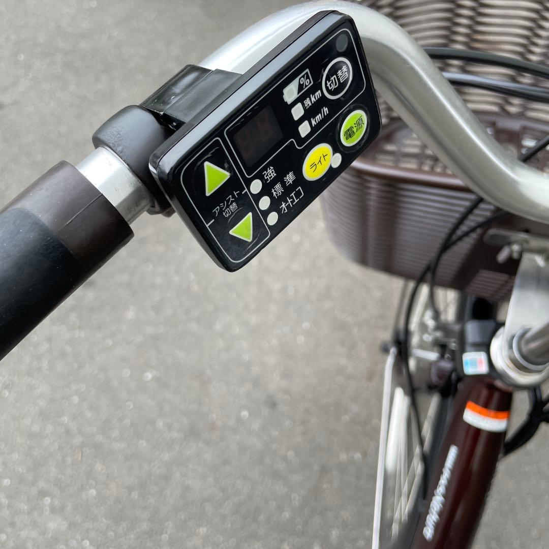 ヤマハ電動アシスト自転車26インチブラウン12.3A h