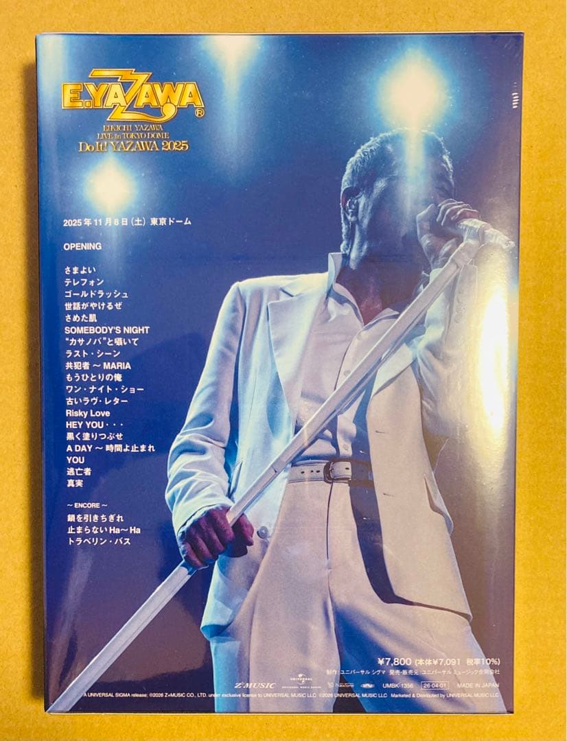 矢沢永吉/EIKICHI YAZAWA LIVE in TOKYO DOME「…