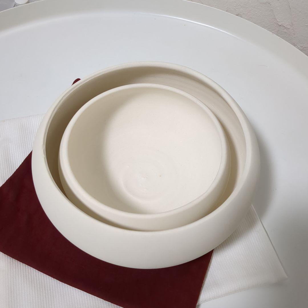 【bourbon様】陶製　鏡餅　はまださちこ氏作品