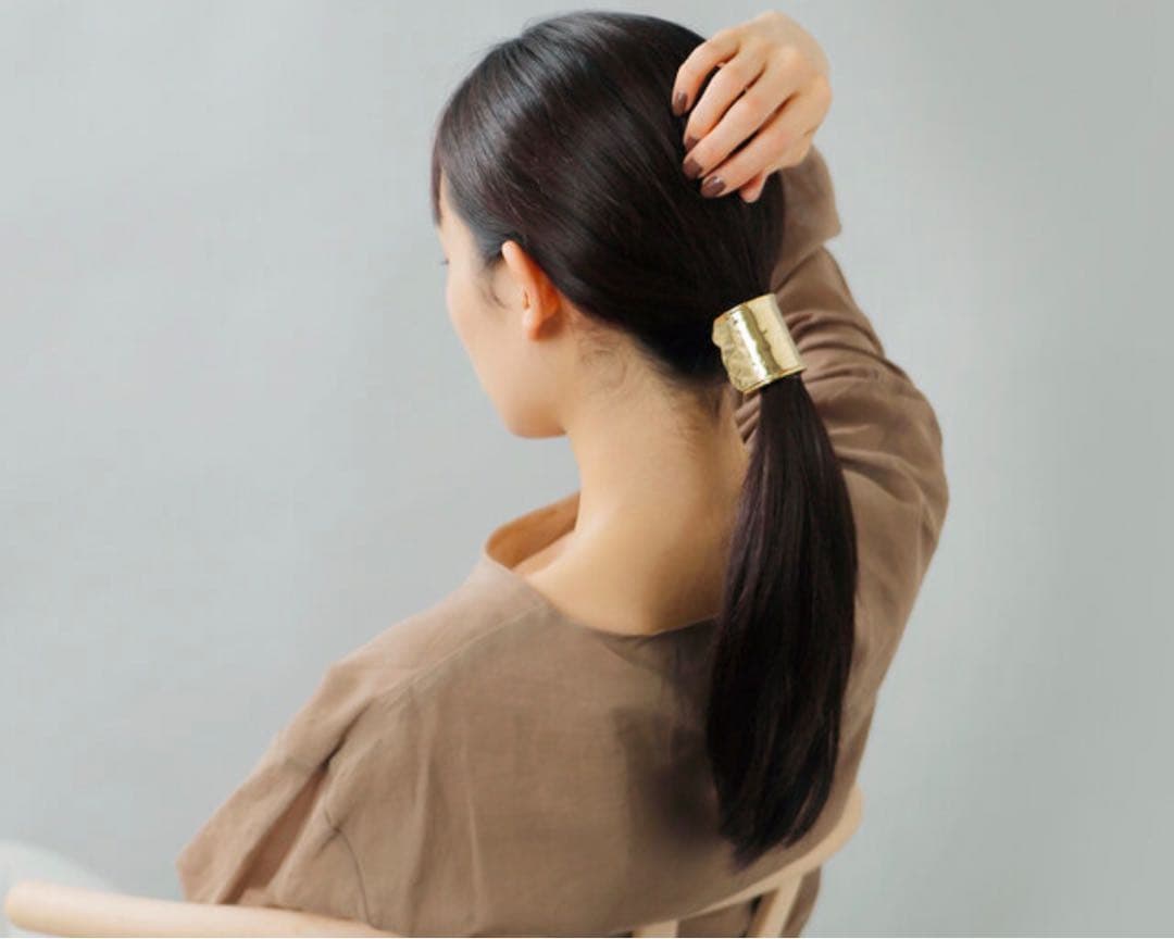 2点セットUnevenness Hair Pierce スネークウェーブヘアピン