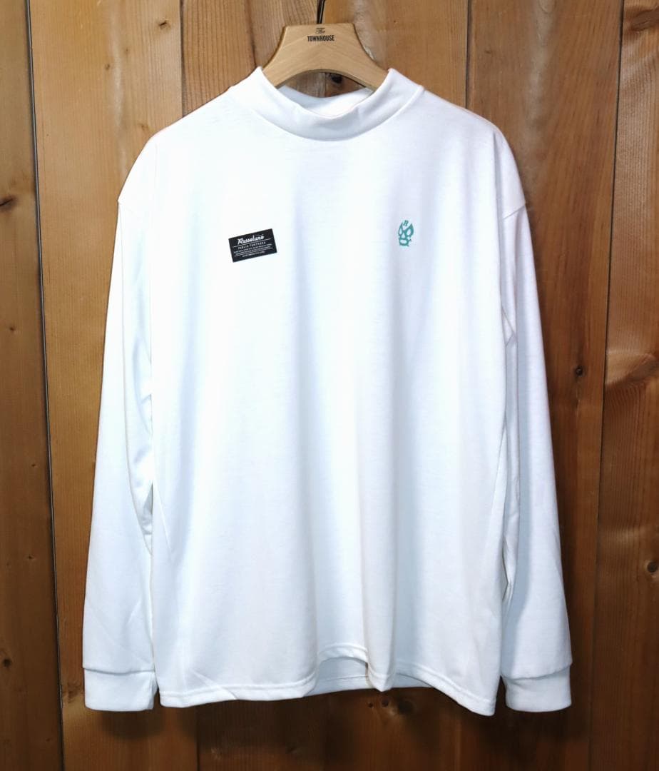 新品 ラッセルノ モックネック 長袖シャツ (5/L) Ⓗ