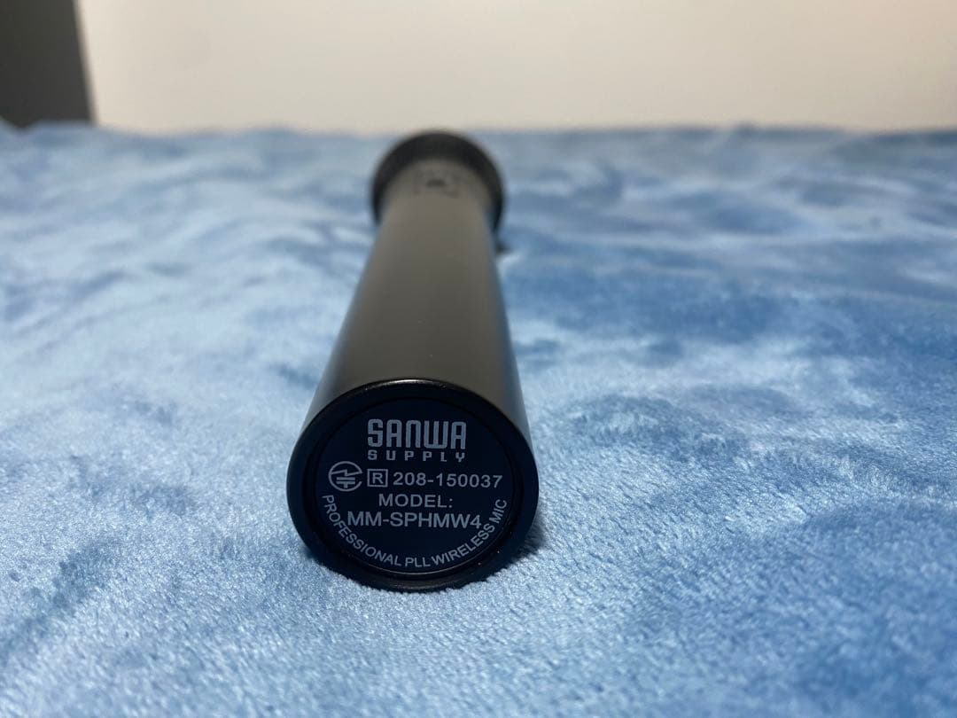 SANWA SUPPLY ワイヤレスマイクMM-SPHMW4　使用少動作確認済み