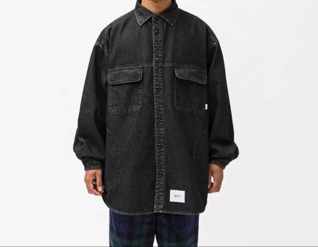 ジャケット・アウター 22AW WTAPS WCPO 01 LS COTTON. DENIM