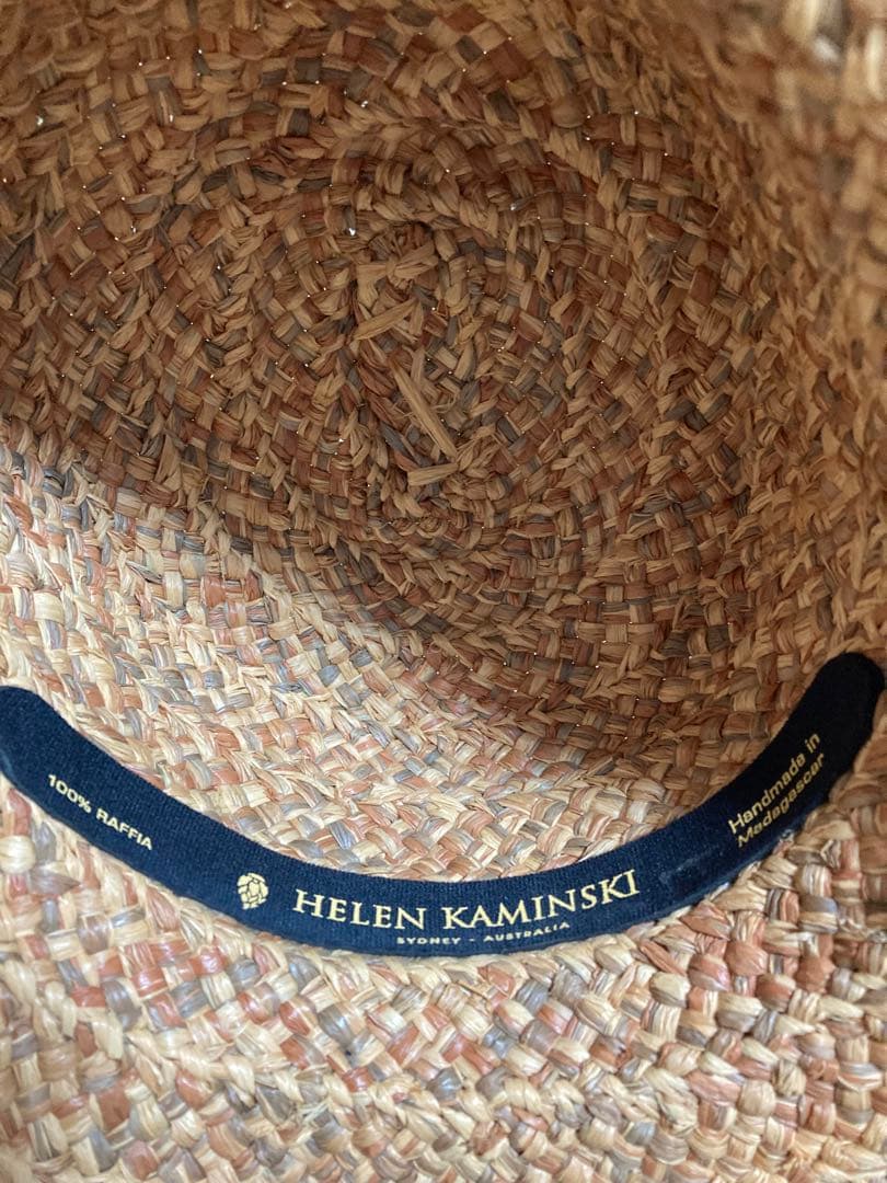 HELEN KAMINSKI ヘレンカミンスキー　ストローハット　ラフィア