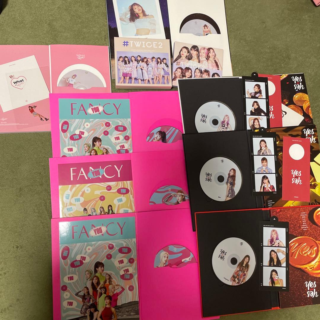 TWICE アルバム　まとめ売り　トレカ付き