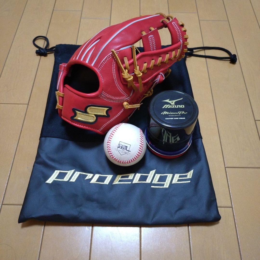 【超美品 】SSK proedge Advanced硬式用グローブ＆おまけ