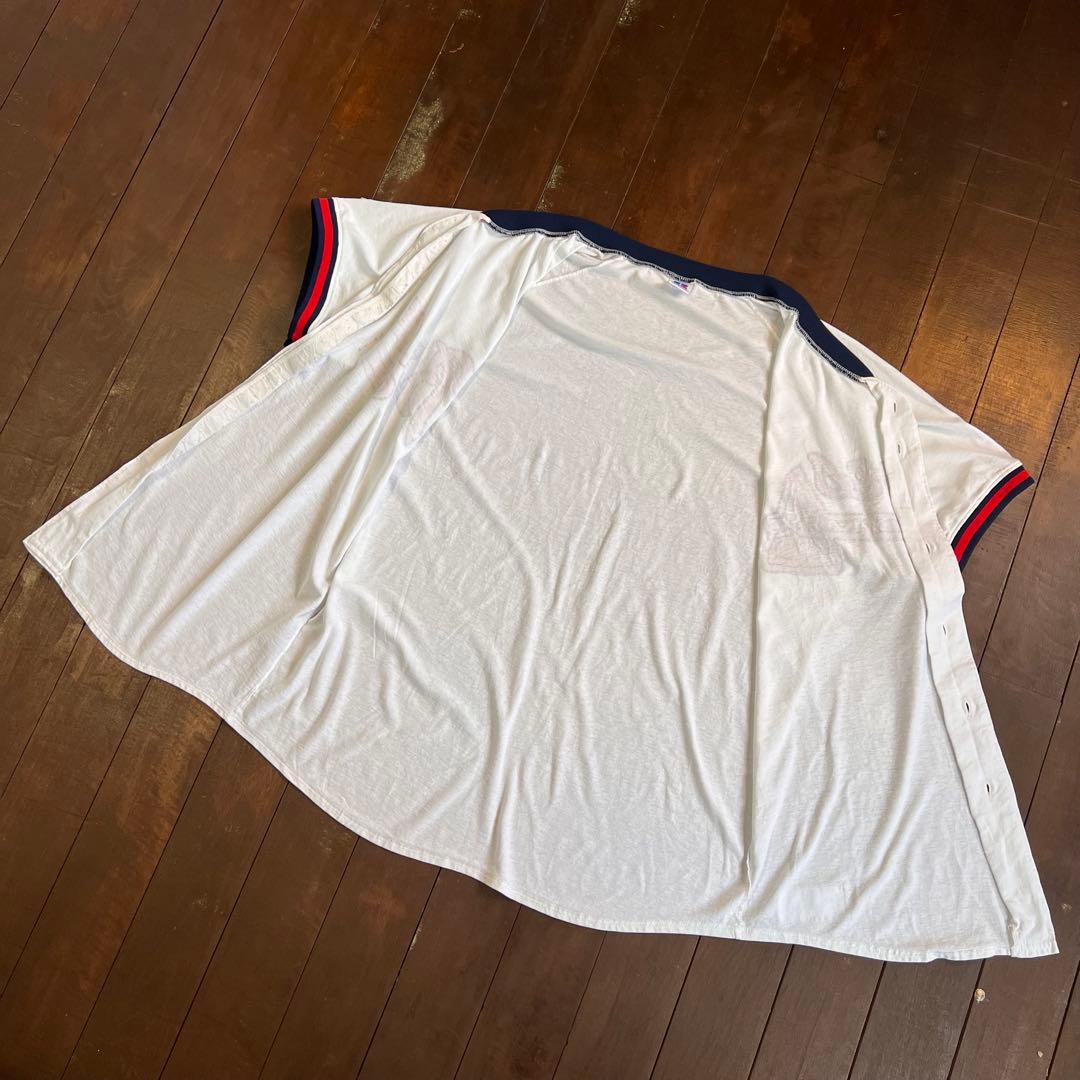 USA製！【RUSSELL ATHLETIC ラッセル】ベースボールシャツ 野球