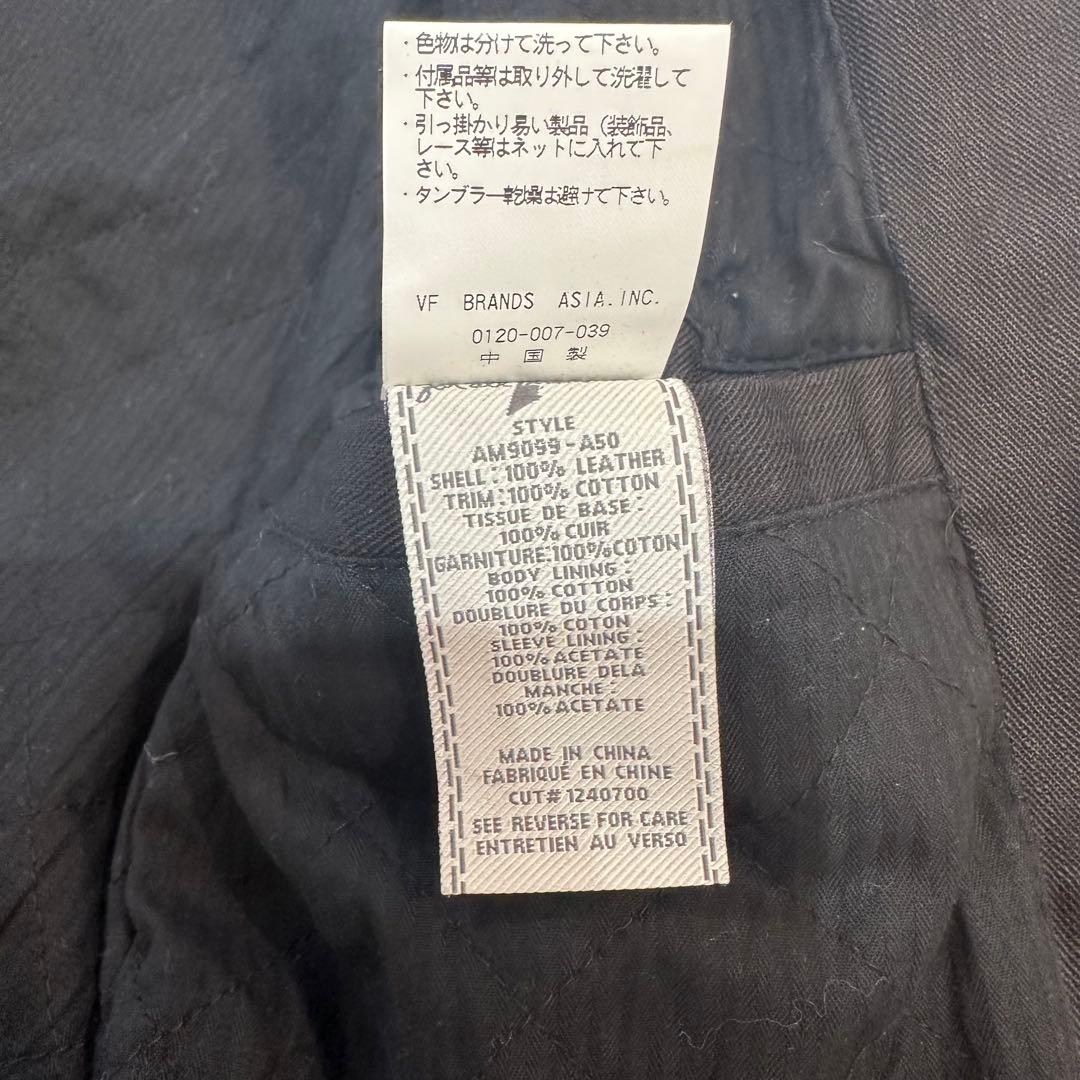 ＊7 for all mankind レザー フーディ S ブラック