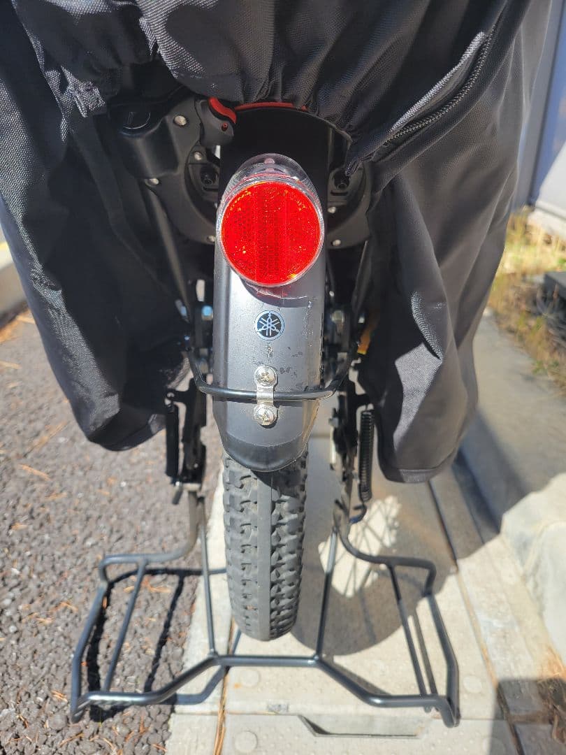 【超美品】ヤマハ　パスバビー 電動自転車 前後チャイルドシート付