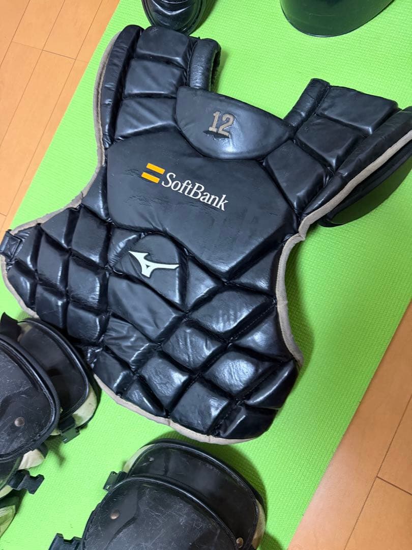 キャッチャー防具一式　プロ使用品