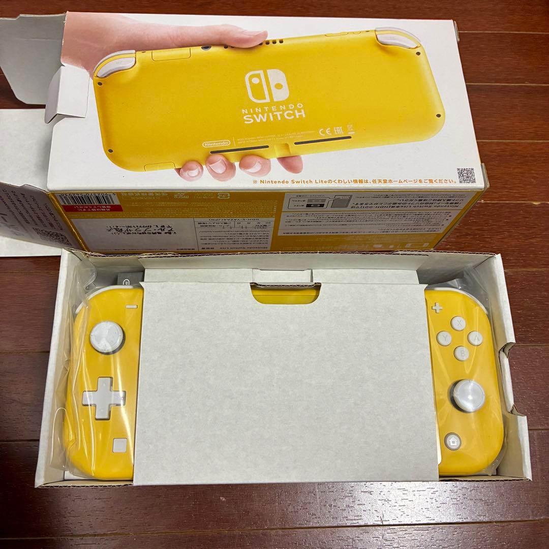 未使用 箱ダメージあり Nintendo Switch Lite イエロー 本体