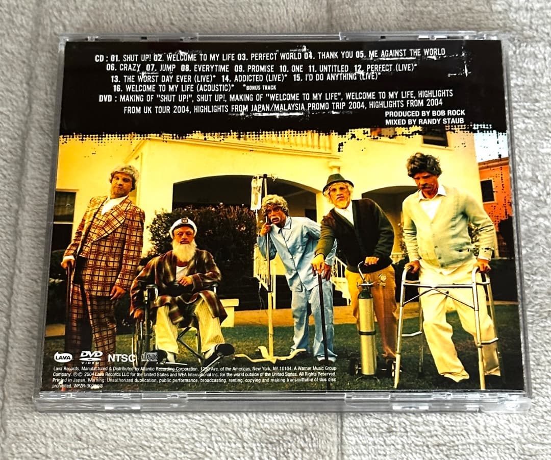 Simple Plan サイン入りCD