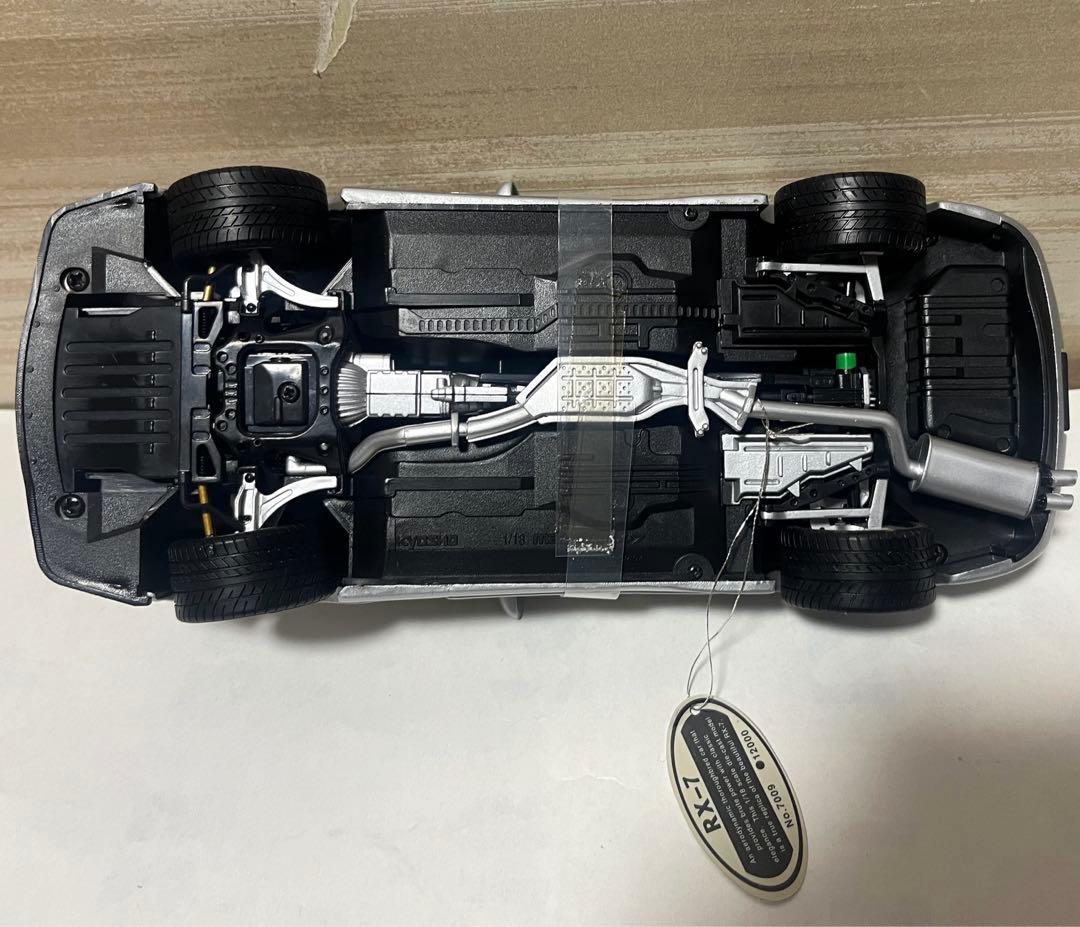 京商 1/18 MAZDA RX-7 R-Handle 7009S シルバー