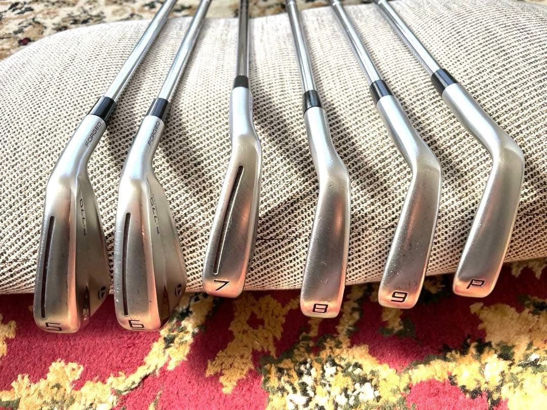 TaylorMade P770 2023 6本セット（5~P / 7番折れ）