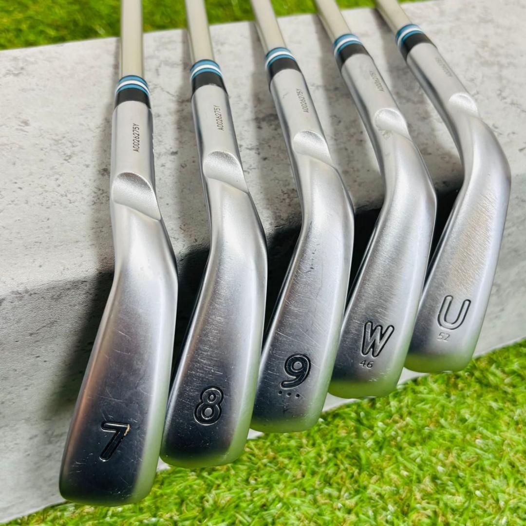 レディース ピン アイアン G Le3 A PING 5本 セット　高年式