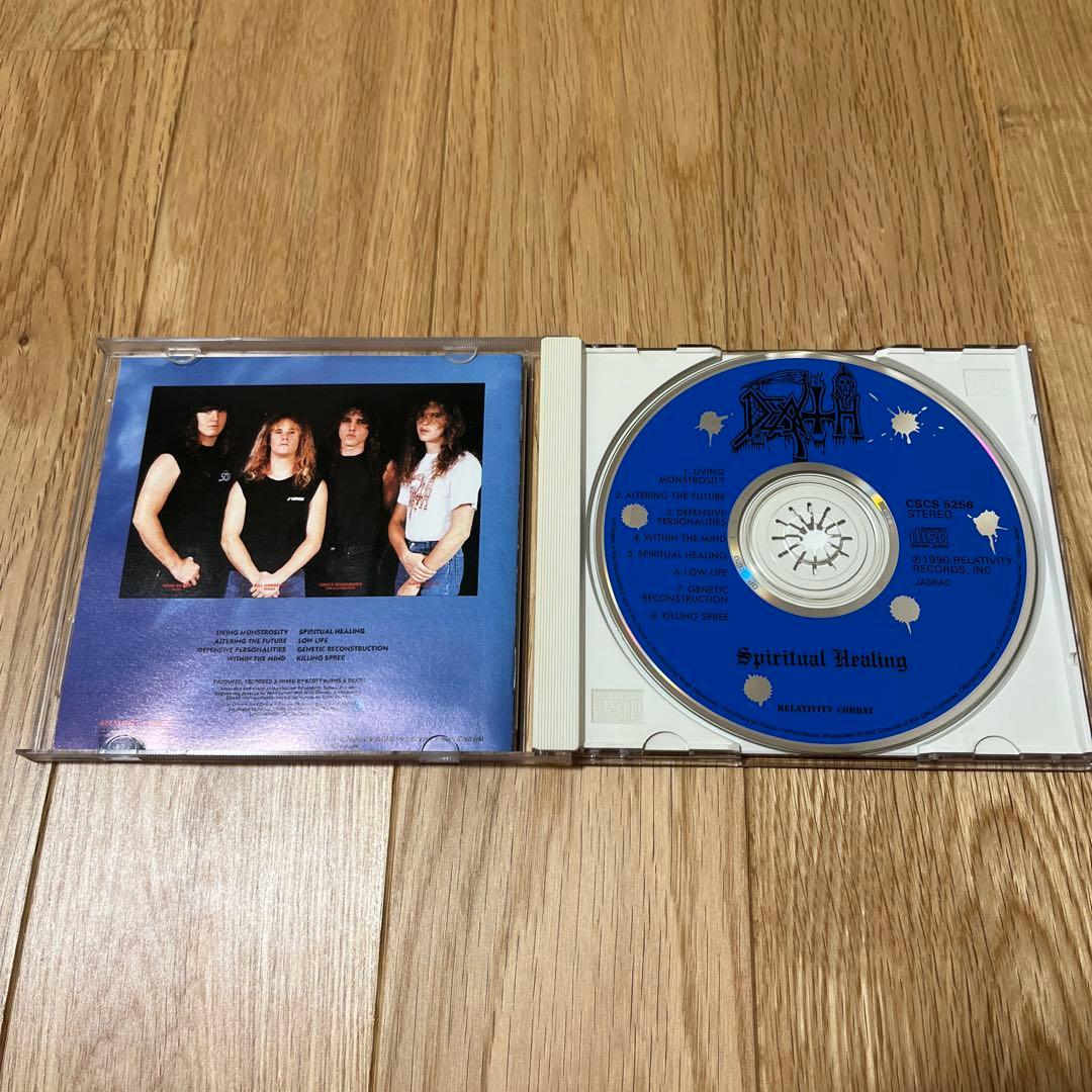 death 国内オリジナル盤CD l spiritual healing