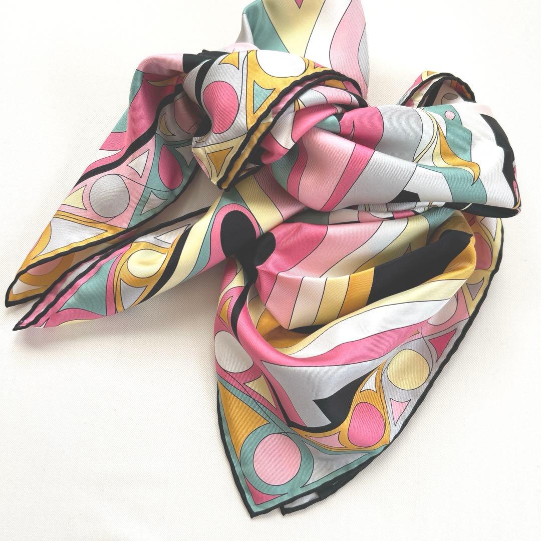 EMILIO PUCCI エミリオプッチ　スカーフ　シルク