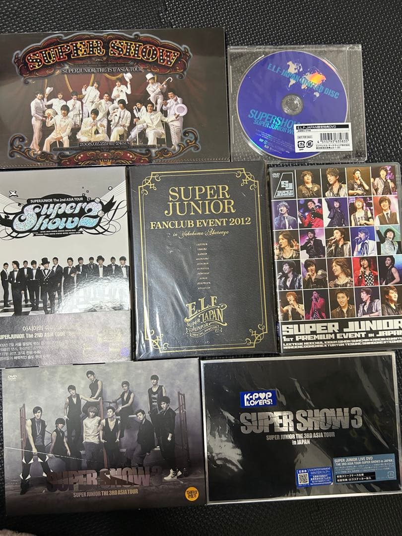 SUPER JUNIOR トレカ　CD DVD 値下げ相談可