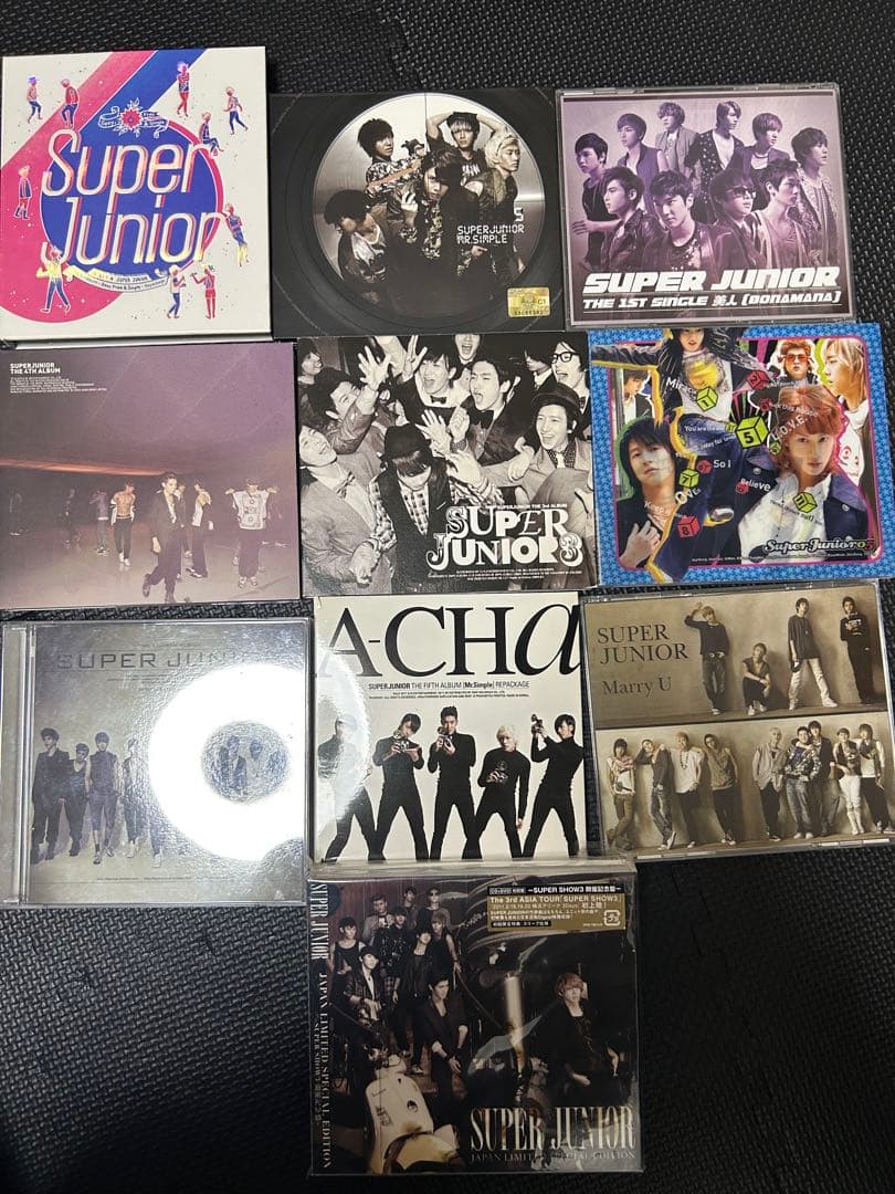 SUPER JUNIOR トレカ　CD DVD 値下げ相談可