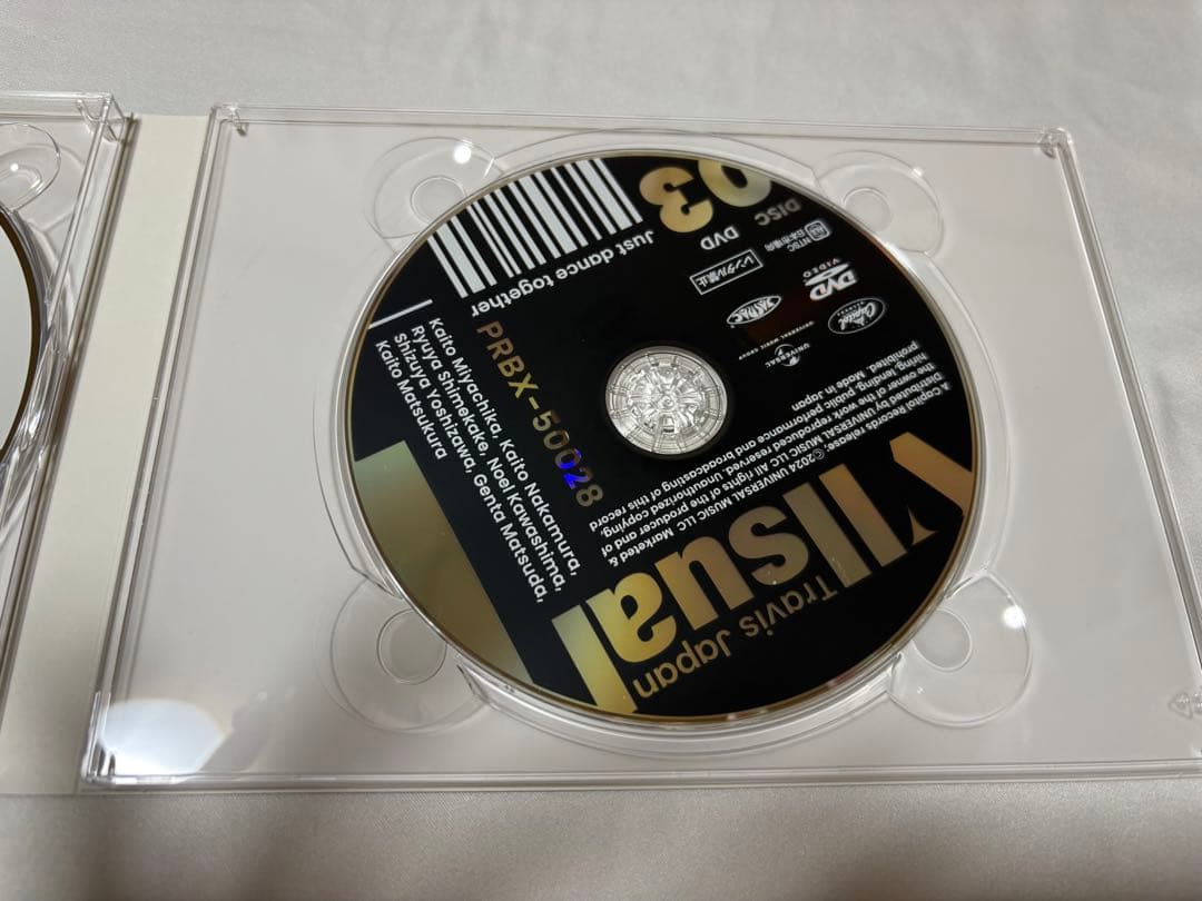 TravisJapan アルバム VIIsual FC限定盤 CD+DVD