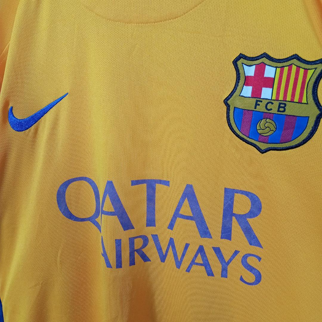 FC Barcelona 15/16 ユニフォーム バルサ　NIKE Lアウェイ