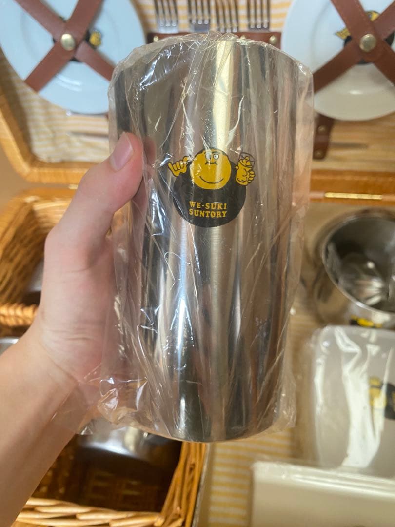 アウトドア食器セット ステンレス製マグカップ(サントリー懸賞)