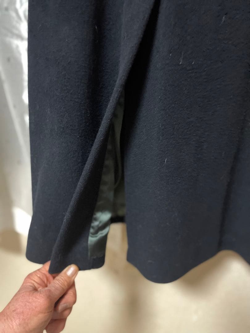 イタリア製　メンズ　最高級品　ＸＬ　黒紺　美品良品