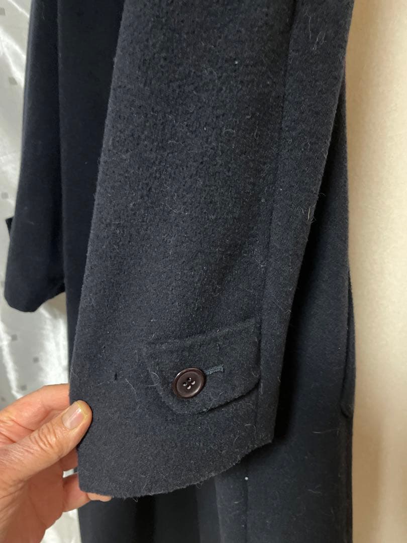 イタリア製　メンズ　最高級品　ＸＬ　黒紺　美品良品
