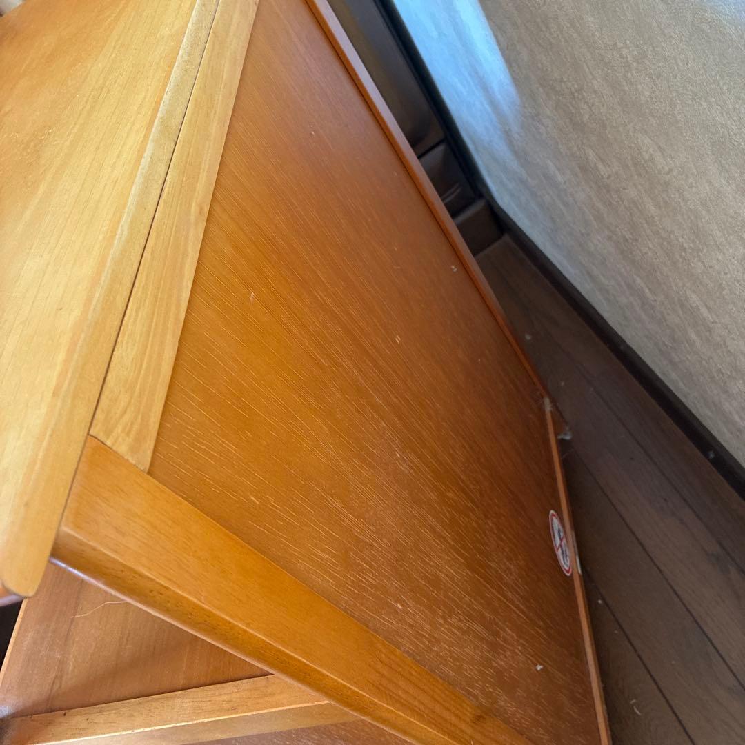 ナチュラルウッド 電話台 引き出し付き　Mochi