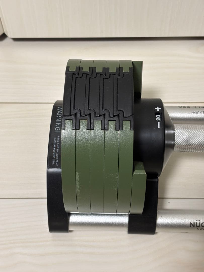NUO BELL 220 可変式ダンベル　20kg 2kg刻み　①