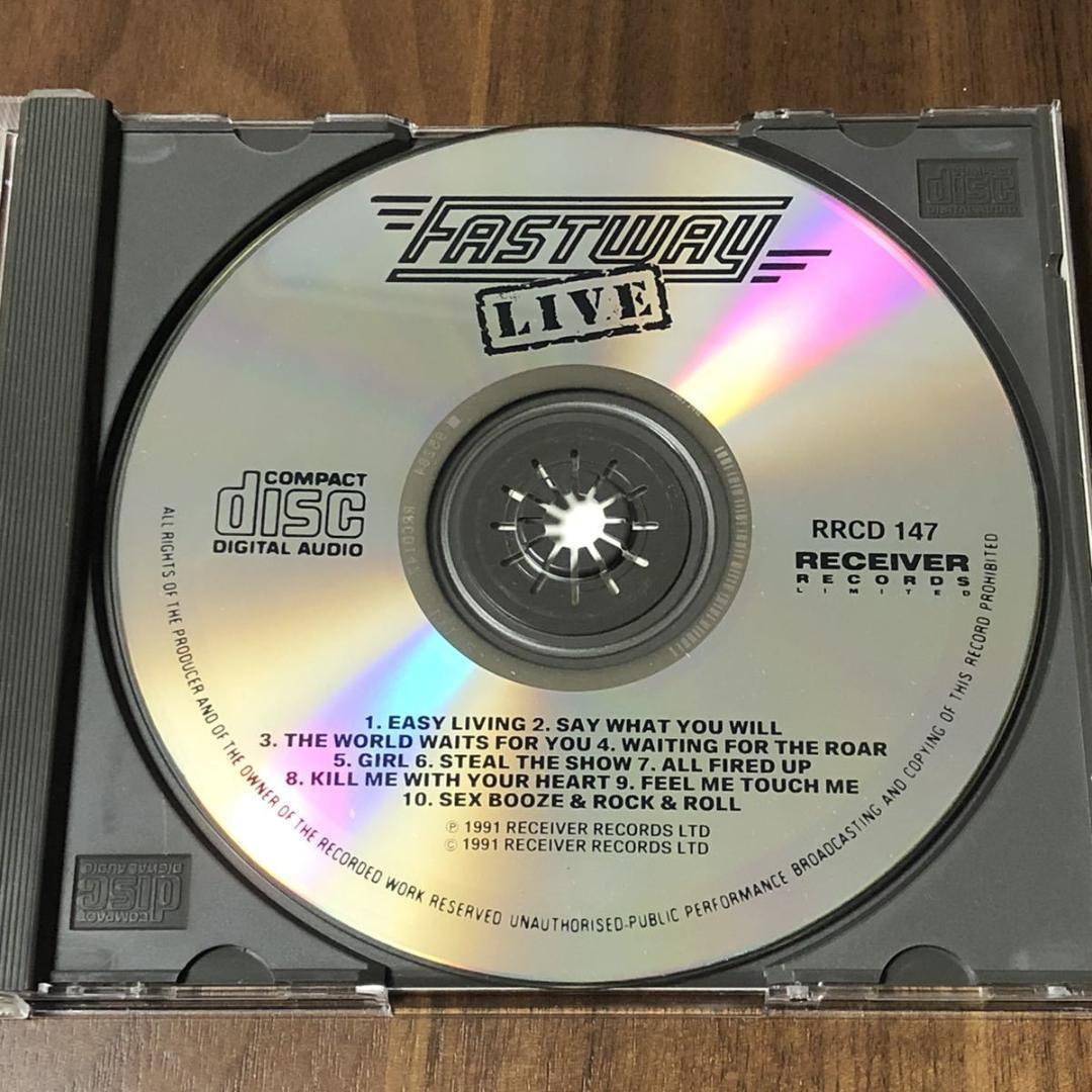 ライヴ盤！FASTWAY/ファストウェイ/SAY WHAT YOU WILL