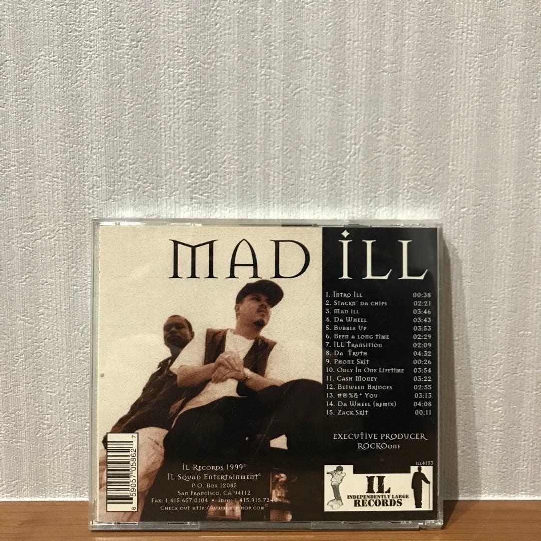 洋楽 MAD ILL   G-RAP  G-FUNK