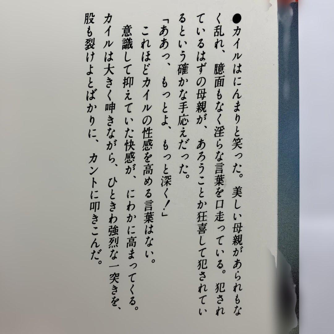 女教師と息子　官能小説　フランス書院　フランス書院文庫　帯付き