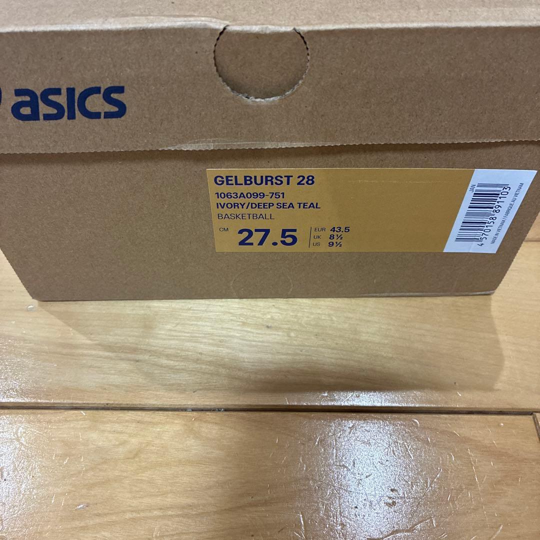 asics ゲルバースト28 特別カラーシリーズ 27.5cm