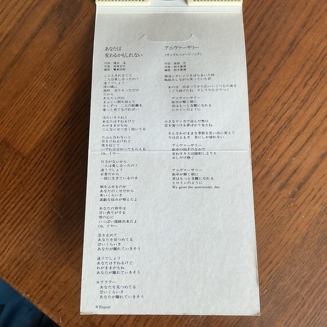 村井博/あなたは変わるかもしれない 8cm CD