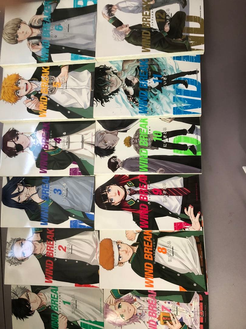 WIND BREAKR 1-19巻 & キャラクターブック