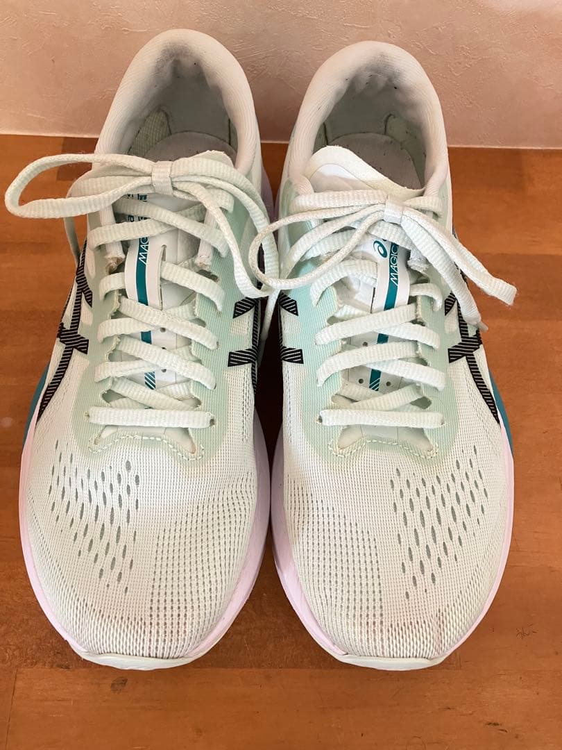 美品　ASICS magic speed 4 woman 24.5 カーボン