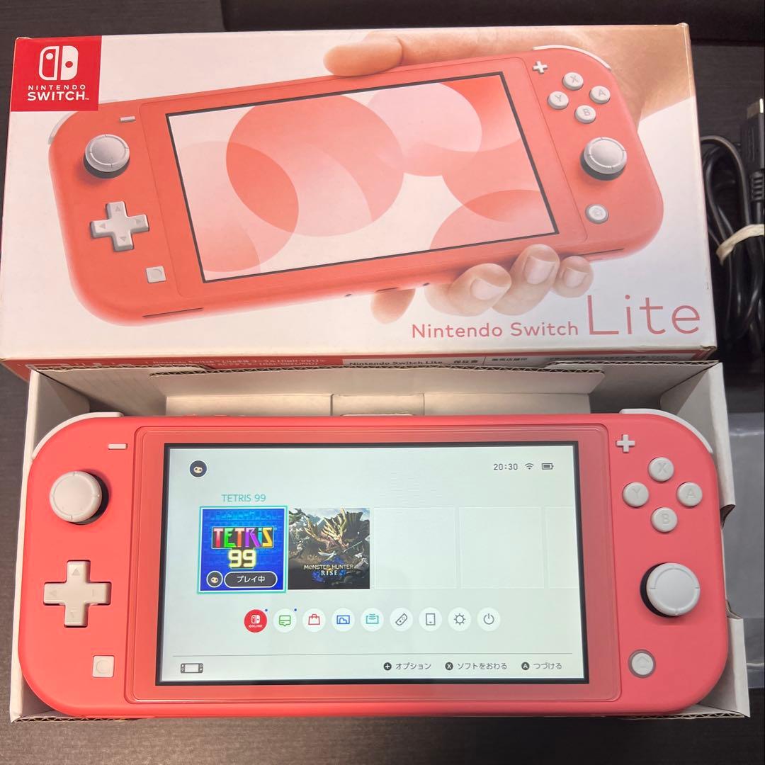 (780) Switch Lite コーラル ピンク