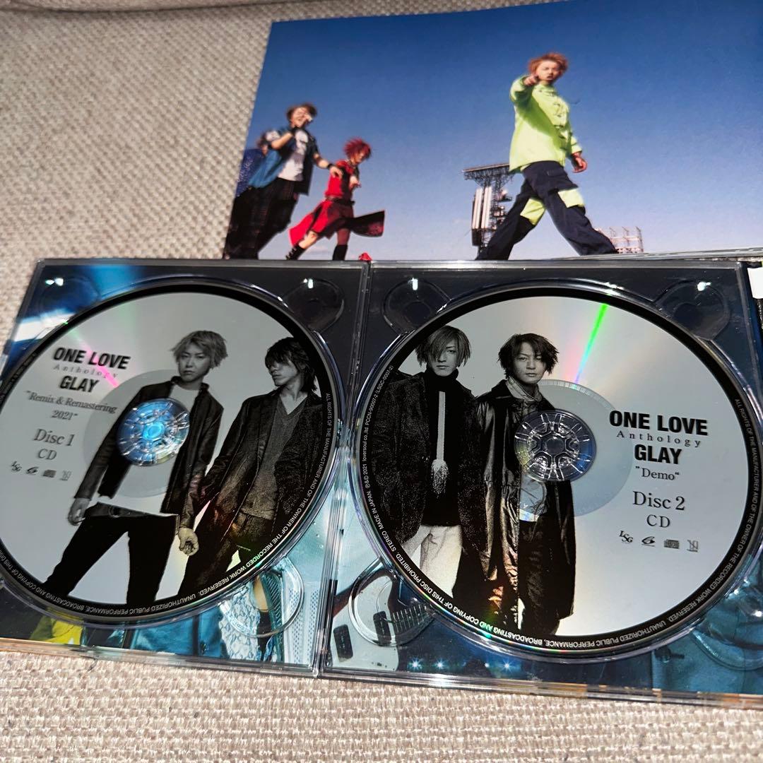 GLAY／ONE LOVE Anthology（2CD＋1Blu-ray）グレイ