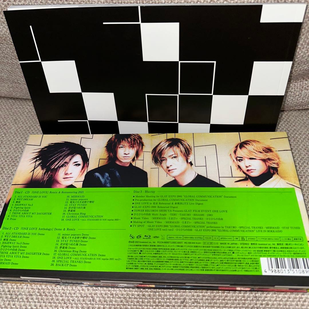 GLAY／ONE LOVE Anthology（2CD＋1Blu-ray）グレイ