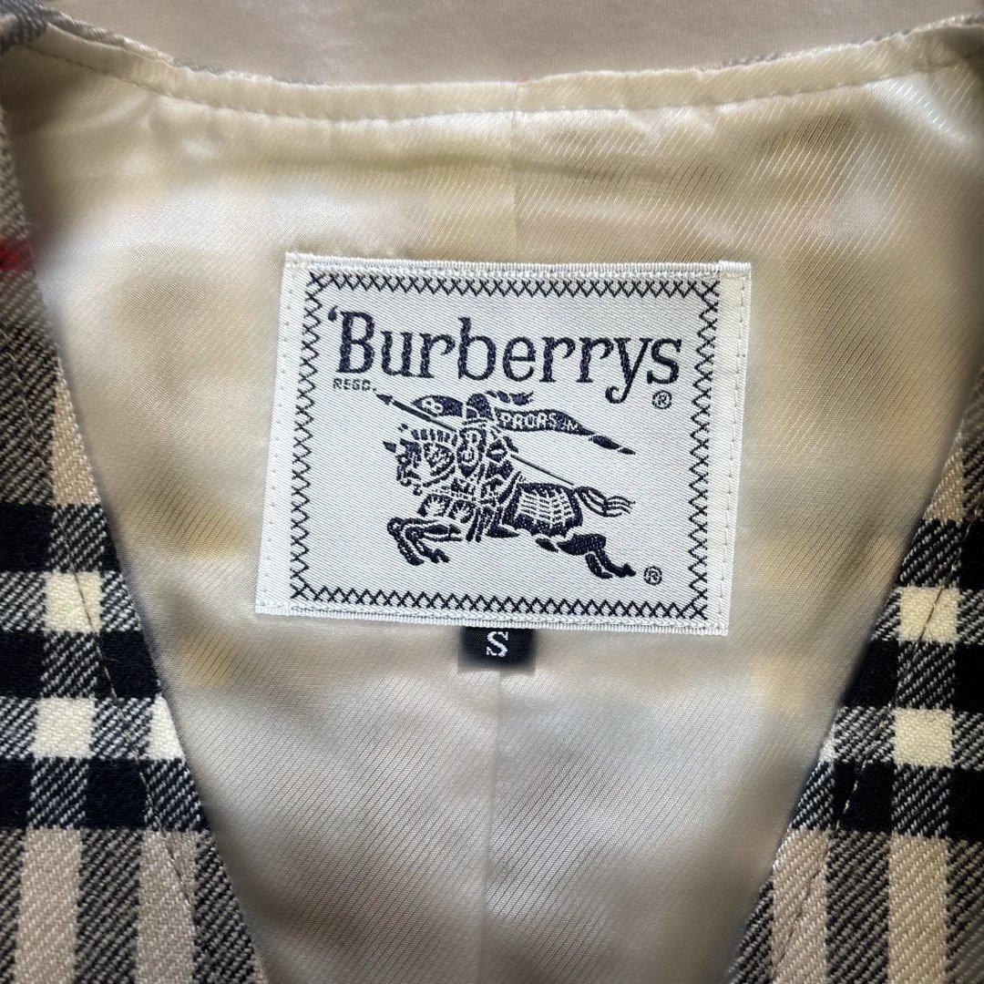 Burberrys チェック柄ベスト S