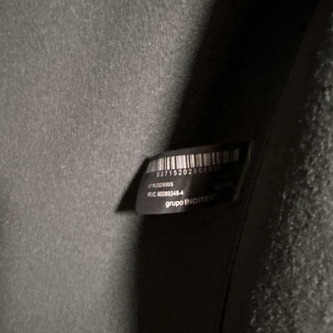 ZARA ザラ リラックスフィット フェイクレザー シャツジャケット S