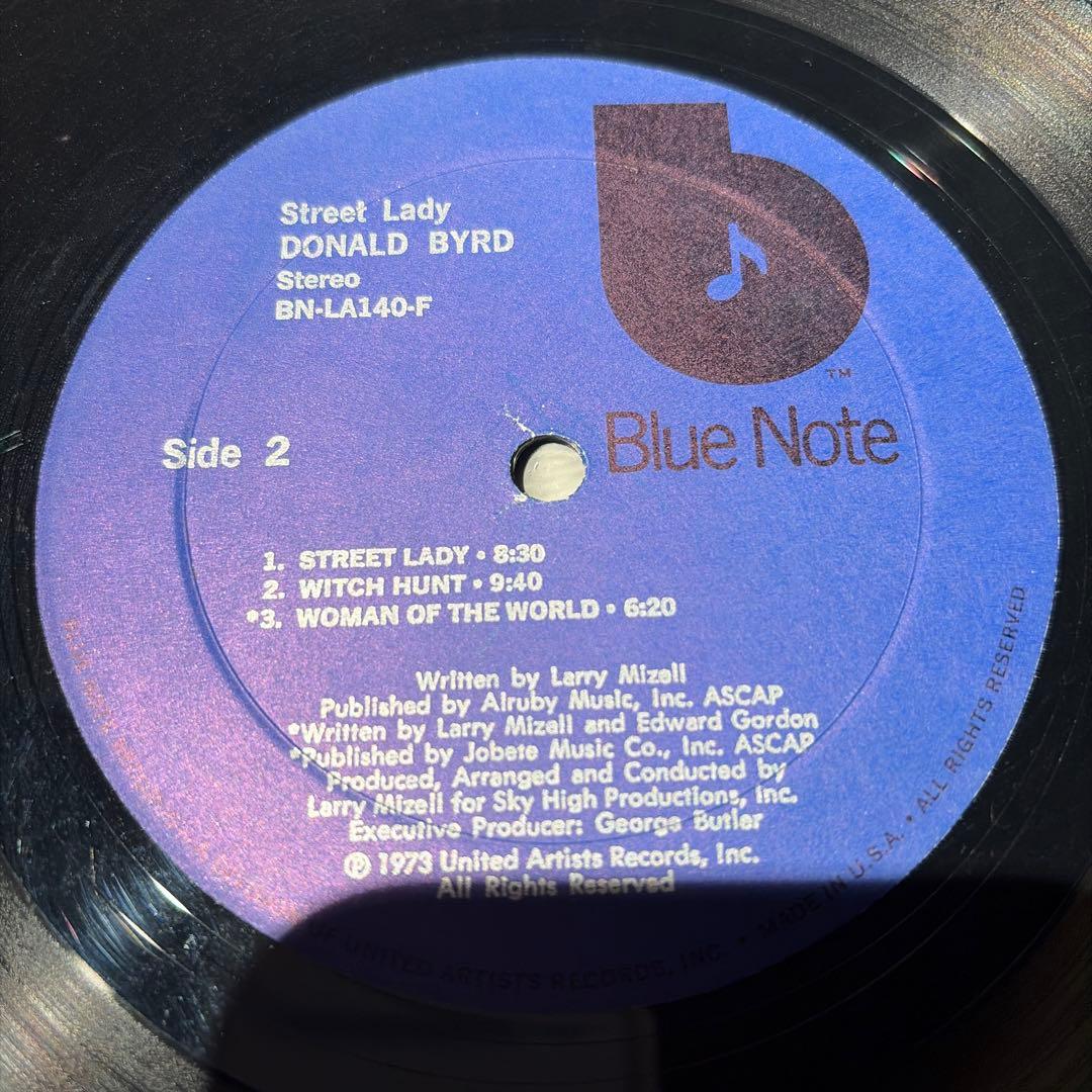 [レコード] Donald Byrd Street Lady LP