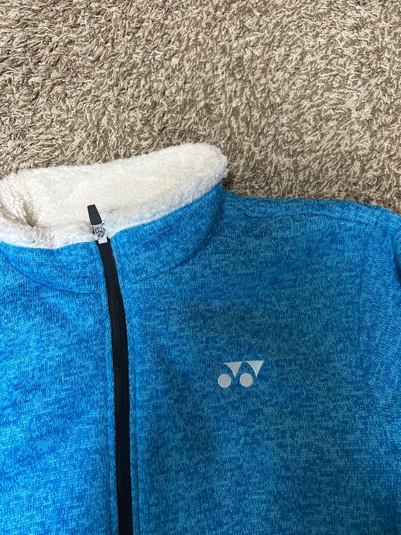 YONEX フリース ジャケット 青