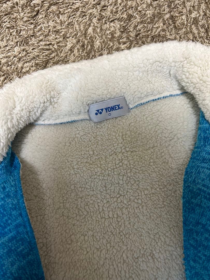 YONEX フリース ジャケット 青