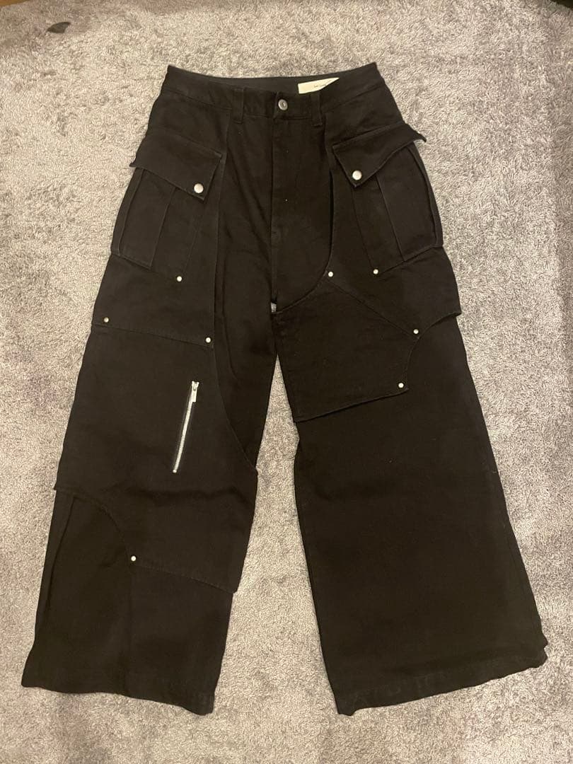 パンツ Jentlouis Layer Denim Pants Black S
