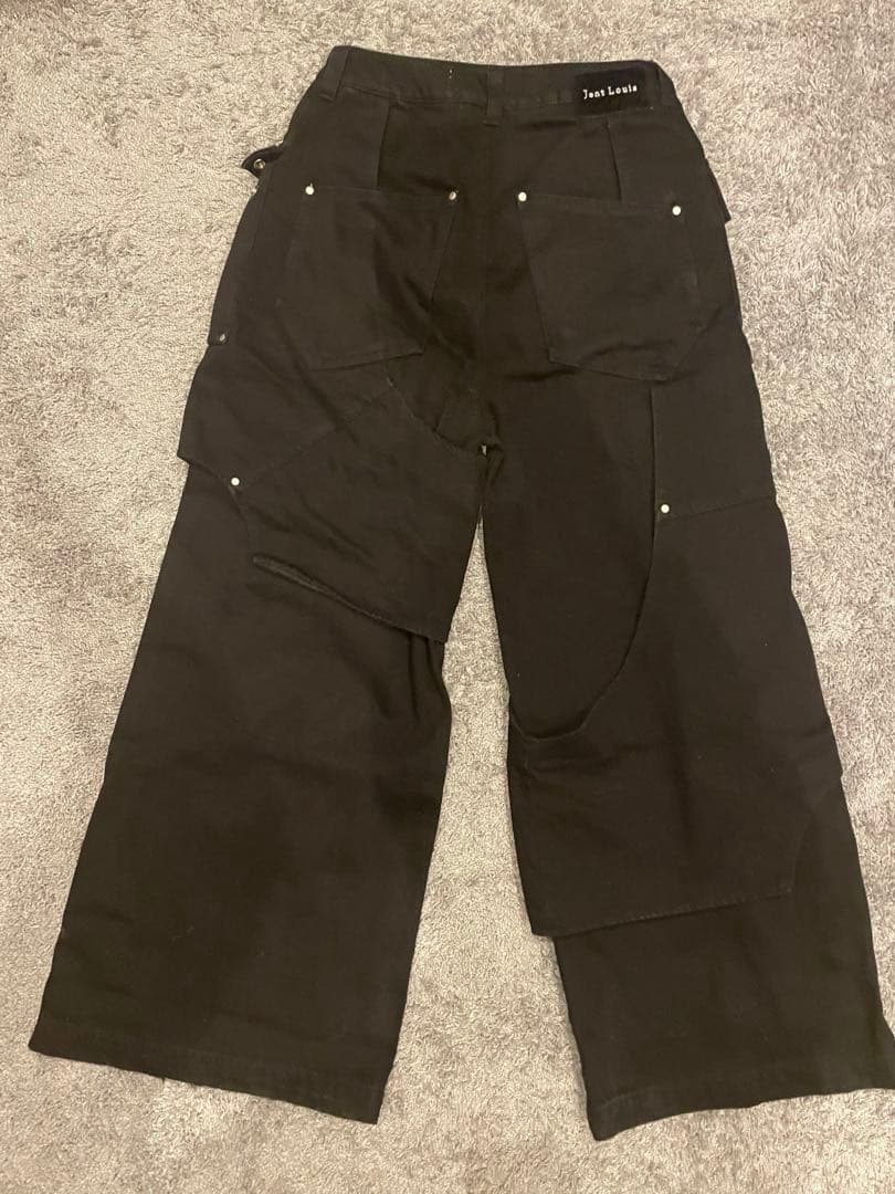 パンツ Jentlouis Layer Denim Pants Black S
