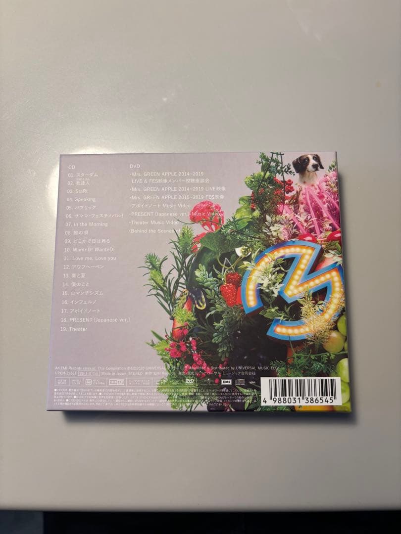 【新品】Mrs. GREEN APPLE 5 初回限定盤