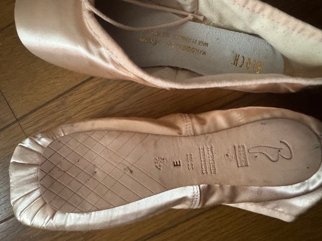 Bloch トゥシューズ リハーサル4.5 E幅