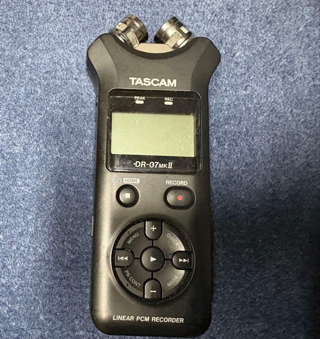 TASCAM DR-07MkII ハンディレコーダー